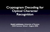 scottl/research/cryptogram_ocr.pdf · EM-DI): An Improved Multiple-Instance Learning Technique EM-DD : An Improved Multiple-InstanceLearning Technique MO sally A. St. MO we On the