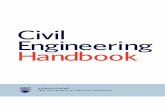 Civil Engineering Handbook · CIVIL ENGINEERING HANDBOOK | UBC | 01 Welcome to Civil Engineering: the program, the department, the profession Congratulations on being admitted to