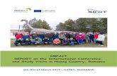 IMPACT REPORT on the International Conference, and Study ... · The ecotourism destination of Haţeg Country – Retezat is part of a network of several destinations developed at