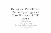 Prevalence, pathophysiology and complications of CKD Krzesinski_part1.pdf · Diagnosis (and management )of CKD The diagnostic procedure includes 5 steps: •1. confirming the CKD