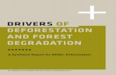 Drivers of Deforestation anD forest DegraD ation · Drivers of Deforestation and Forest Degradation: A Synthesis Report for REDD+ Policymakers [ 1 ] Acknowledgements The authors wish