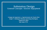 Subestaciones Aisladas por Gas - Puerto Ricoiie.ciapr.org/actividades/seminarios/2009/Electric-Equipment-SJ-Presentation.pdf · Substation Design General Concepts / Electric Equipment