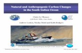 Natural and Anthropogenic Carbon Changes in the South ... · Natural and Anthropogenic Carbon Changes in the South Indian Ocean Claire Lo Monaco (LOCEAN / IPSL, Univ. Paris) Andrew