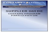 COSTARS PROGRAM PARTICIPATION - dgs.pa.gov · 6 . ONE OVERVIEW . 1.1 . Legislative History – COSTARS is a program managed by the Department of General Services (DGS) for local public
