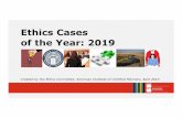 Ethics Cases of the Year: 2019 - planning-org-uploaded ... · Section C3 of the AICP Code of Ethics). If you have a specific question regarding a situation arising in your professional