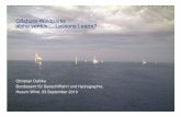 Offshore-Windparks in der auschließlichen Wirtschaftszone · C. Dahlke 7 Dynamische Pfahlprobebelastung Ermittlung der äußeren Tragfähigkeit von Gründungspfählen mit dynamischen