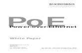 Power-over-Ethernet - cdn.crn.decdn.crn.de/fileadmin/whitepapers/files/microsens_power_over_ethernet_in... · PoE – Power-over-Ethernet White Paper MICROSENS GmbH & Co KG Seite