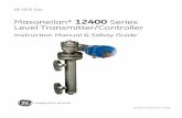 Masoneilan* 12400 Series Level Transmitter/Controller · c) Only be maintained by qualified personnel with adequate training on hazardous area instrumentation (see Instruction Manual