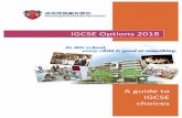 IGCSE Options 2018 - cky.edu.hkcky.edu.hk/wp-content/uploads/2018/08/a-IGCSE-Options-Booklet-English.pdf · ii. a minimum of Grade A in IGCSE Mathematics for Higher Level Mathematics.