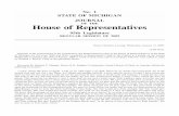 No. 1 - legislature.mi.govlegislature.mi.gov/(S(yi0u2fyr0plhacpdlikelpb2))/.../Journal/House/pdf/...No. 1 STATE OF MICHIGAN JOURNAL OF THE House of Representatives 95th Legislature