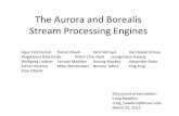 The Aurora and Borealis Stream Processing Engines lines of code, plus Aurora, to monitor 5 attributes