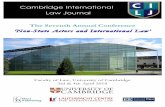 The Seventh Annual Conference - cilj.co.ukcilj.co.uk/wp-content/uploads/2018/03/CILJ-2018-Conference-Programme... · Cambridge International Law Journal The Seventh Annual Conference