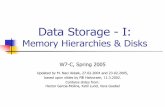 Memory Hierarchies & Disks - uio.no fileMemory Hierarchies 9We can’t access the disk each time we need data 9Typical computer systems therefore have several different components