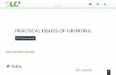PRACTICAL ISSUES OF GRINDINGdocuments.epfl.ch/users/s/st/ston/www/7 Grinding.pdf · to ball mill, classifier and cement storage silo • Lower capacity of classifier • Lack of synchronisation