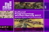 Cultural Programming: Winter/Spring 2017nyam.org/media/filer_public/d6/ed/d6edb14d-d908-47a9-a619-494b2b79a8b8/... · Cultural Programming: Winter/Spring 2017 Medicine, History, and