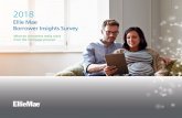 Ellie Mae Borrower Insights Surveystatic.elliemae.com/landing-pages/2018-borrower-insights-survey/pdf/... · down payment on a home. With the range of loan products available today,