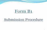 Form B1 - pub.gov.sg · pub_form_b1@pub.gov.sg Approval by PUB Processing Officer 1 e-Mail submission per connection *QPs are to make all Form B1 submissions except for Temporary