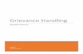 Grievance Handling - UFCW Local 832 Taking_Grievance Handling_member.pdf · Grievance Handling . MEMBER MANUAL . 1 | Page Dear Shop Steward, Congratulations and thank you for becoming