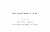 Course of World War II - olli.gmu.edu 5L - Course of... · Japanese Strategy for War with the U.S. • Japanese Military leaders believed that America was incapable of fighting a