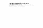 GREENBACKS FROM GREENTECH: INVESTING IN PRIVATE s3. Private equity and venture capital investment Cleantech
