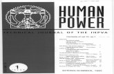 Editorials - British Human Power Club · $3.50 each, and by nonmembers for $5.00 each. Material in Human Power is copy-righted by the IHPVA. Unless copy- righted also by the author(s),