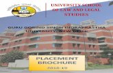 UNIVERSITY SCHOOL OF LAW AND LEGAL STUDIES · Second Semester Legal Subjects 1. Law of Contract II 2. Law of Torts and Consumer Protection BA Subjects Optional subjects for Seminar
