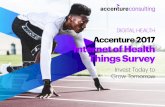 Internet of Health Things Survey - accenture.com · Accenture 2017 Internet of Health Things Survey | 5 Providers and payers are seeing real value from IoHT investments Healthcare