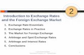 Introduction to Exchange Rates and the Foreign Exchange Marketkeyvaneslami.com/sites/default/files/Files/Teaching/2016-ECON-4432W/... · Exchange Rate Regimes: Fixed Versus Floating
