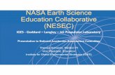 NASA Earth Science Education Collaborative (NESEC) · their Think Like a Citizen Scientist Journey. GSA completed testing of K‐5 Journey, have started professional development with