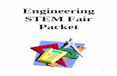 Engineering STEM Fair Packet - sarasotacountyschools.net · STEM Fair Project Is and Is Not A STEM Fair Project using the Engineering Design Process is Not: • Just building a product