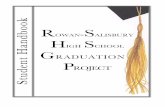 Graduation Project Handbook - mrsbrittneypeters.weebly.commrsbrittneypeters.weebly.com/.../graduation_project_handbook-2.pdf · As a Rowan-Salisbury School System graduation requirement,