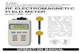 100 KHz to 3 GHz Radio Frequency Radiation Meters ... · 3 to 150 kHz 87 0.15 to 1 MHz 87 1 to 10 MHz 87/f^1/2 10 to 400 MHz 28 400 to 2000 MHz 1.375 x f^1/2 2 to 300 GHz 61 Occupational