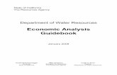 Economic Analysis Guidebook - water.ca.gov · California Department of Water Resources Economic Analysis Guidebook Executive Summary vii Executive Summary Because of its considerable