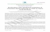 (An ISO 3297: 2007 Certified Organization) Vol. 3, Issue ... · Professor, Department of Chemistry, Osmania University, Hyderabad, Telangana, India ABSTRACT: Oxidation of thiamine