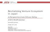 Revitalizing Venture Ecosystem in Japan - r-cube.ritsumei ...r-cube.ritsumei.ac.jp/repo/repository/rcube/3868/RCAPS20121025.pdf · Revitalizing Venture Ecosystem in Japan A Perspective