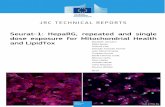 Seurat-1: HepaRG, repeated and single dose exposure for ...publications.jrc.ec.europa.eu/repository/bitstream/JRC98147/lbna27756enn.pdf · This publication is a Technical report by
