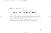 Test Tool Evaluations - UML Testing Tool Evaluation Matrix.pdf · 248 Appendix B Test Tool Evaluations Allows add-ins/extensions compatible with third-party controls Does not involve
