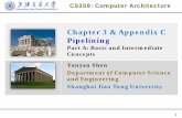 Chapter 3 & Appendix C Pipelining - cs.sjtu.edu.cnshen-yy/cs359/slides/4_pipelining_A.pdf · Chapter 3 & Appendix C Pipelining Part A: Basic and Intermediate Concepts Yanyan Shen