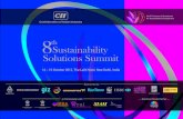 Confederation of Indian Industry 8th Sustainability ... · 8th Sustainability Solutions Summit 14 – 15 October 2013, The Lalit Hotel, New Delhi, India Confederation of Indian Industry