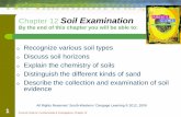 Chapter 12 Soil Examination - Mrs. Sikesmarysikes.weebly.com/uploads/6/0/5/0/60508559/1_soil_ppt_notes.pdf · 7 Forensic Science: Fundamentals & Investigations, Chapter 12 Soil Profiles