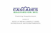 Training Supplement Unit 2 - doh.wa.gov · Washington State WIC Nutrition Program Cascades Unit 2 3 About this Supplement We created this Training Supplement as a reference to help