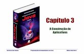 Capítulo 3 - ruirossi.pro.br · Rui Rossi dos Santos Programação de Computadores em Java Editora NovaTerra A Construção de Aplicativos. Introdução à Linguagem Java Palavras