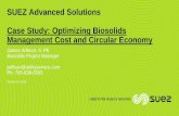 SUEZ Advanced Solutions Case Study: Optimizing Biosolids ... Case Study... · Large storage capacity ... Any type of dewatering unit . Belt Filter Presses . Centrifuges . Screw Presses