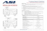 A Analog Signal Splitter - ASI, Inc. · A Automation stems nterconnect nc nnovatie nterconnect and nterface olutions Analog Signal Splitter USER MANUAL ASI451124 asiecom Automation