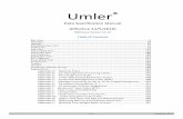 Umler - Railinc · – 3 – September 2019 Purpose of the Umler Data Specification Manual: This manual specifies data requirements for the proper reporting of locomotives, maintenance-of-way