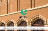 UK Supplier Of Hydraulic Lime Mortars, Renders and Plasters · eco-friendly lime mortars, renders and plasters for building and refurbishment projects. Our natural hydraulic lime