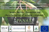 “Aronia Berries: Extraction and characterization of ...ipropbio.sdu.dk/uploads/aronia 2018.pdf · elements Phytochemicals Glucose Fructose Sorbitol Pectins l-Malic acid Citric acid