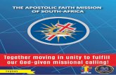 THE APOSTOLIC FAITH MISSION OF SOUTH-AFRICA - afm-ags.orgafm-ags.org/wp-content/uploads/2018/02/7-DISCIPLESHIP.pdf · DISCIPLESHIP Be a follower of Christ-Make followers of Christ.