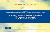 Corruption and Public Procurement - portalanalitika.me · 2011. do juna 2012. godine i nastavak je kontinuirane istraživačke djelatnosti Instituta alternativa u oblasti javnih nabavki.