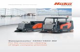 Sweepmaster 1200 / 1500 RH - Hako · Choosing Hako is not only an investment in quality but also in a durability and reliability. Highest levels of availability and a long service